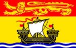 4"x6" New Brunswick Desk Flag